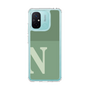 スリムプロテクションケース［ オリジナル - initial two tone - N green ］