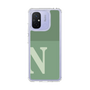スリムプロテクションケース［ オリジナル - initial two tone - N green ］