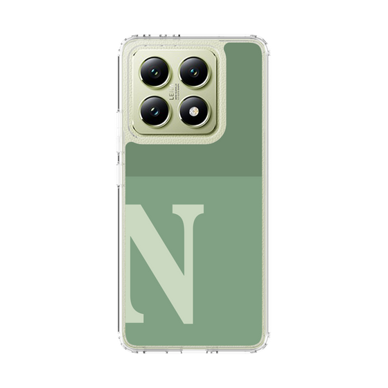 スリムプロテクションケース［ オリジナル - initial two tone - N green ］