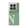 スリムプロテクションケース［ オリジナル - initial two tone - N green ］