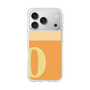 スリムプロテクションケース［ オリジナル - initial two tone - O orange ］
