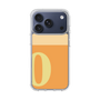 スリムプロテクションケース［ オリジナル - initial two tone - O orange ］