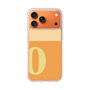 スリムプロテクションケース［ オリジナル - initial two tone - O orange ］
