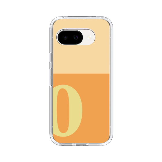 スリムプロテクションケース［ オリジナル - initial two tone - O orange ］