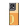 スリムプロテクションケース［ オリジナル - initial two tone - O orange ］