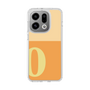 スリムプロテクションケース［ オリジナル - initial two tone - O orange ］