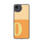 スリムプロテクションケース［ オリジナル - initial two tone - O orange ］