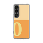 スリムプロテクションケース［ オリジナル - initial two tone - O orange ］