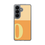 スリムプロテクションケース［ オリジナル - initial two tone - O orange ］
