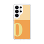 スリムプロテクションケース［ オリジナル - initial two tone - O orange ］
