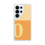 スリムプロテクションケース［ オリジナル - initial two tone - O orange ］