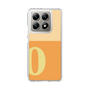 スリムプロテクションケース［ オリジナル - initial two tone - O orange ］