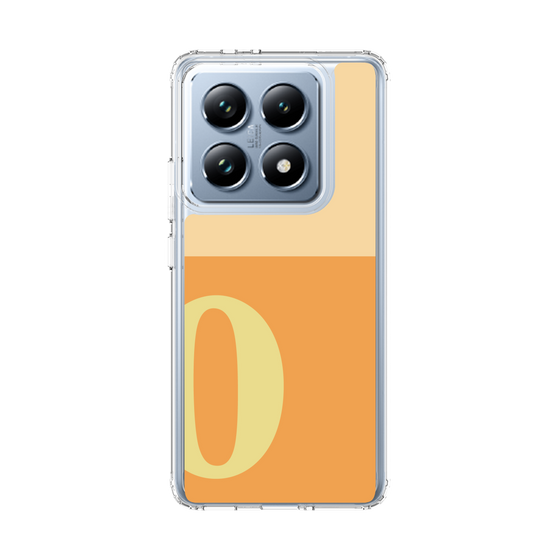 スリムプロテクションケース［ オリジナル - initial two tone - O orange ］