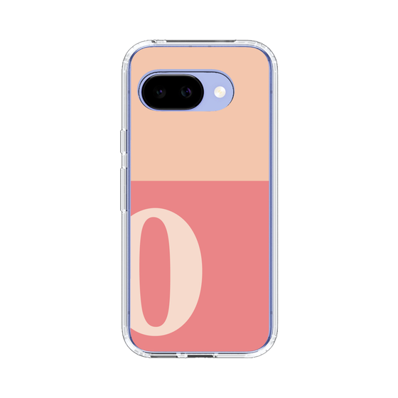 スリムプロテクションケース［ オリジナル - initial two tone - O pink ］
