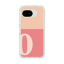 スリムプロテクションケース［ オリジナル - initial two tone - O pink ］