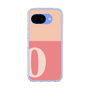 スリムプロテクションケース［ オリジナル - initial two tone - O pink ］
