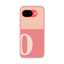 スリムプロテクションケース［ オリジナル - initial two tone - O pink ］