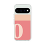 スリムプロテクションケース［ オリジナル - initial two tone - O pink ］