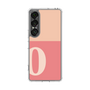 スリムプロテクションケース［ オリジナル - initial two tone - O pink ］