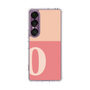 スリムプロテクションケース［ オリジナル - initial two tone - O pink ］