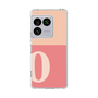 スリムプロテクションケース［ オリジナル - initial two tone - O pink ］