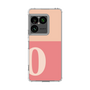 スリムプロテクションケース［ オリジナル - initial two tone - O pink ］