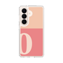 スリムプロテクションケース［ オリジナル - initial two tone - O pink ］