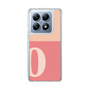 スリムプロテクションケース［ オリジナル - initial two tone - O pink ］