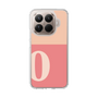 スリムプロテクションケース［ オリジナル - initial two tone - O pink ］