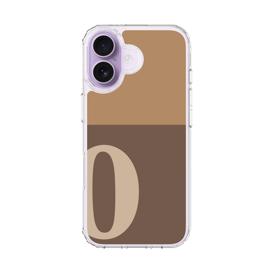スリムプロテクションケース［ オリジナル - initial two tone - O brown ］