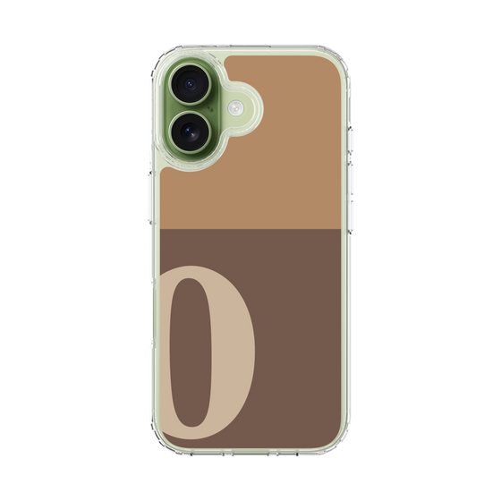 スリムプロテクションケース［ オリジナル - initial two tone - O brown ］