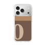 スリムプロテクションケース［ オリジナル - initial two tone - O brown ］