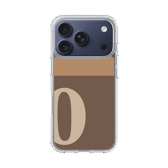 スリムプロテクションケース［ オリジナル - initial two tone - O brown ］