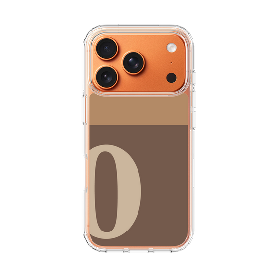 スリムプロテクションケース［ オリジナル - initial two tone - O brown ］
