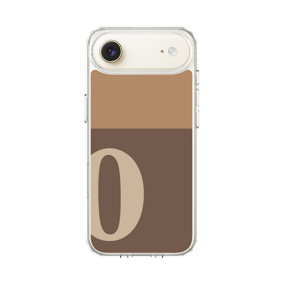 スリムプロテクションケース［ オリジナル - initial two tone - O brown ］