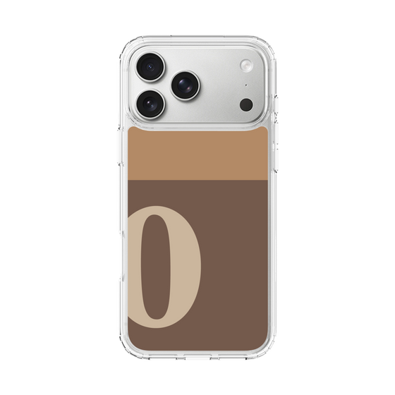 スリムプロテクションケース［ オリジナル - initial two tone - O brown ］