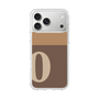 スリムプロテクションケース［ オリジナル - initial two tone - O brown ］