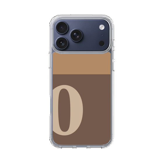 スリムプロテクションケース［ オリジナル - initial two tone - O brown ］