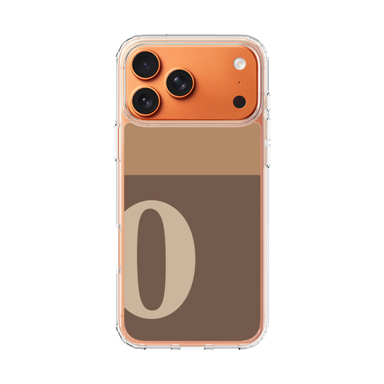 スリムプロテクションケース［ オリジナル - initial two tone - O brown ］