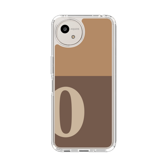 スリムプロテクションケース［ オリジナル - initial two tone - O brown ］