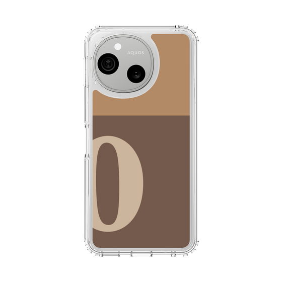 スリムプロテクションケース［ オリジナル - initial two tone - O brown ］