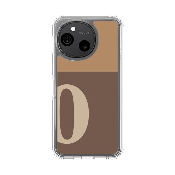 スリムプロテクションケース［ オリジナル - initial two tone - O brown ］