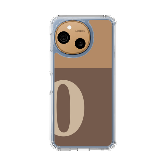 スリムプロテクションケース［ オリジナル - initial two tone - O brown ］