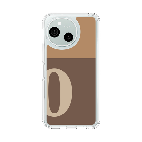 スリムプロテクションケース［ オリジナル - initial two tone - O brown ］