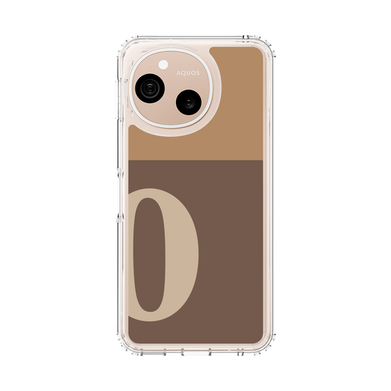 スリムプロテクションケース［ オリジナル - initial two tone - O brown ］