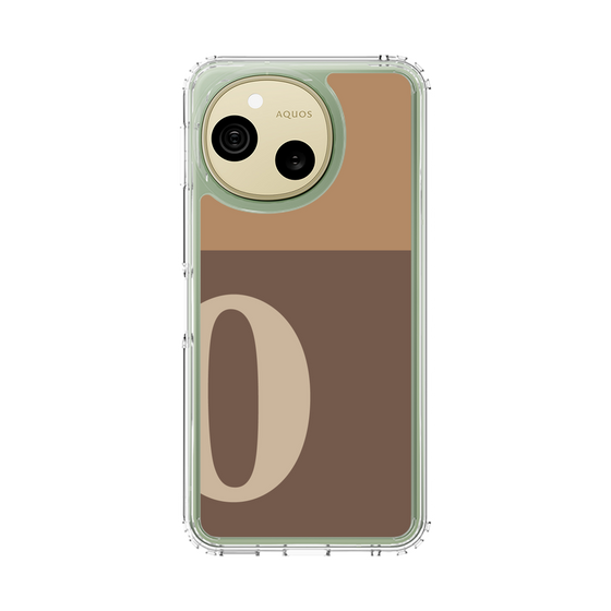 スリムプロテクションケース［ オリジナル - initial two tone - O brown ］