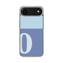 スリムプロテクションケース［ オリジナル - initial two tone - O blue ］