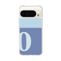 スリムプロテクションケース［ オリジナル - initial two tone - O blue ］