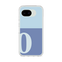 スリムプロテクションケース［ オリジナル - initial two tone - O blue ］