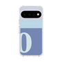 スリムプロテクションケース［ オリジナル - initial two tone - O blue ］
